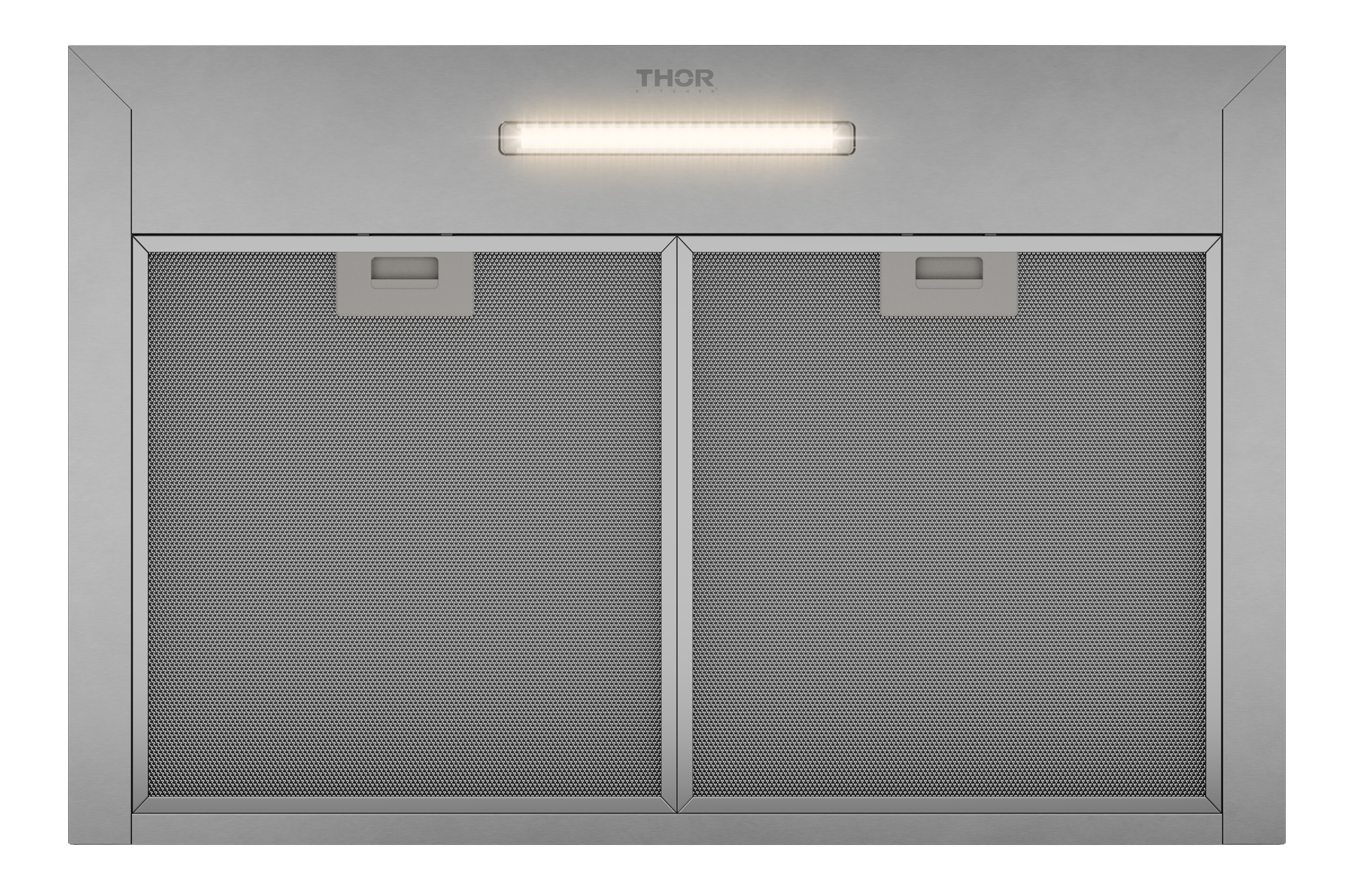 Thor Kitchen 30 Inch Contemporary Wall Mount T-Shape Range Hood - Model ARH30T-R (Renewed)