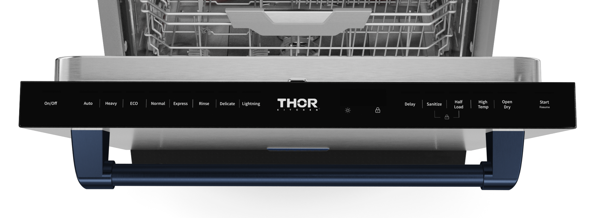 24 Inch Dishwasher Stainless Steel/Navy Blue | Gordon Ramsay Series - DW24X8BA99-BLU