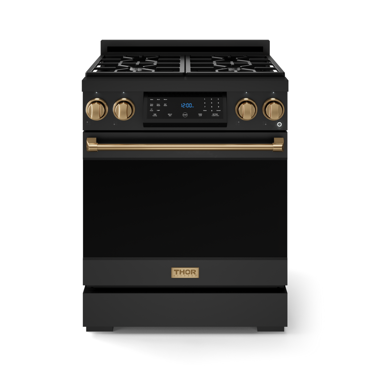 30-Inch Black/Bronze Pro-Style LP Range | Gordon Ramsay Collection by ...