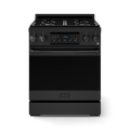 30 Inch Professional Gas Range with Tilt Panel Touch Control in Black | Gordon Ramsay Series