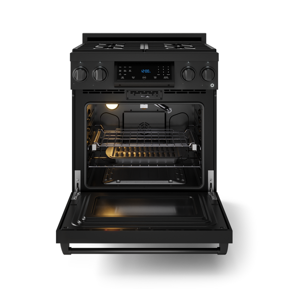 30-Inch Black Pro-Style LP Range | Gordon Ramsay Collection by THOR ...