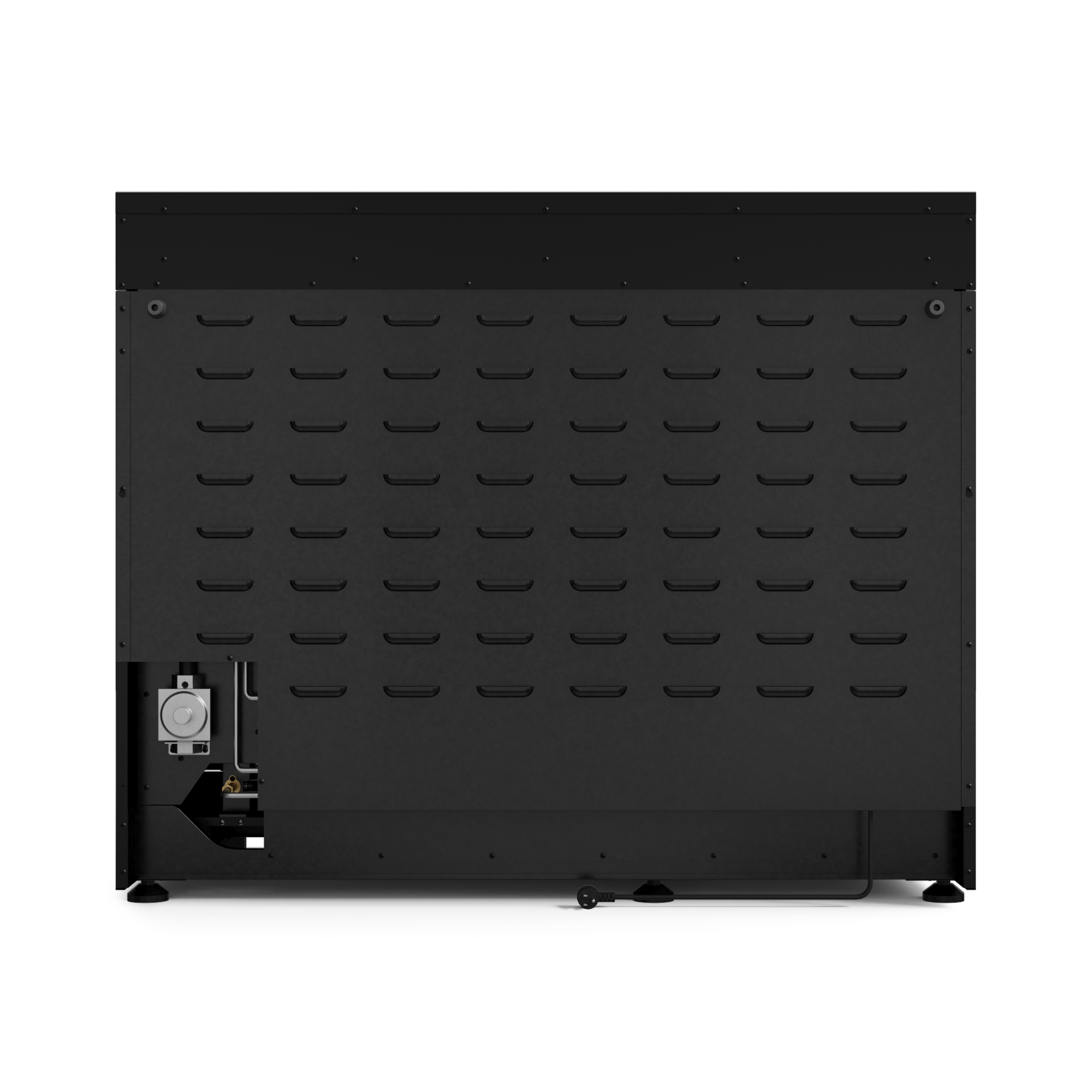 48 Inch Professional Gas Range with Pro-Style Knobs in Black/Stainless Steel | Gordon Ramsay Series - RSG48EB-SS