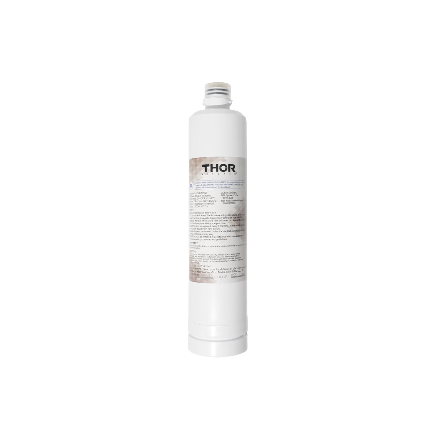 Water Filter Replacement for TRF3628FFD