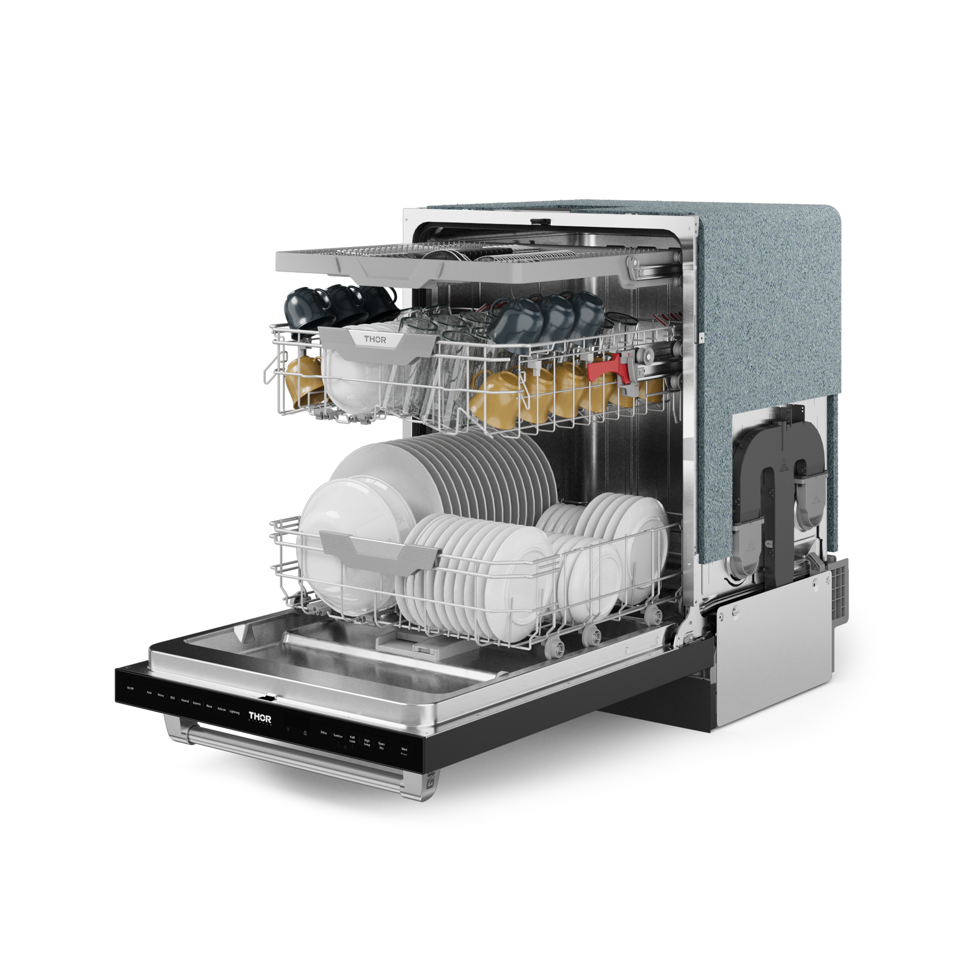 24 Inch Dishwasher Stainless Matte Black/Stainless Steel | Gordon Ramsay Series - DW24X8BA00-SS