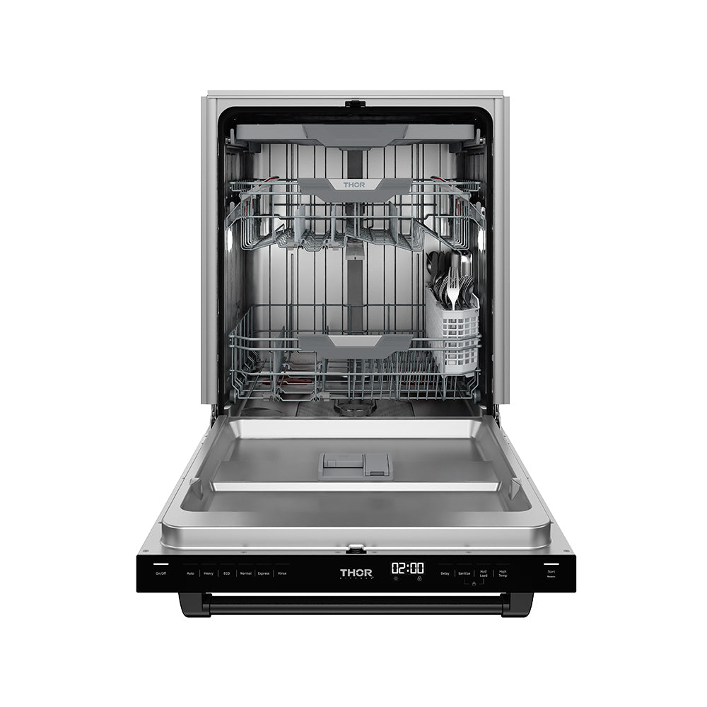 24 Inch Dishwasher in White and Black | Gordon Ramsay Series