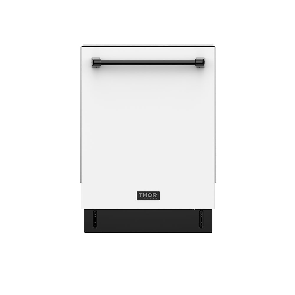 24 Inch Dishwasher in White and Black | Gordon Ramsay Series