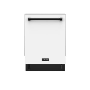 24 Inch Dishwasher in White and Black | Gordon Ramsay Series