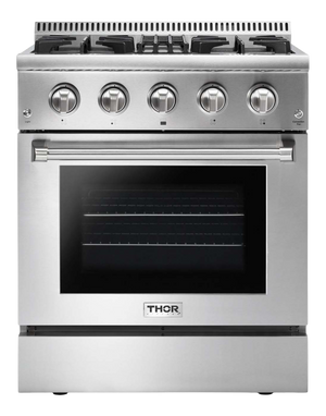 THOR Kitchen Dual Fuel 30-Inch Range - Professional - HRD3088U