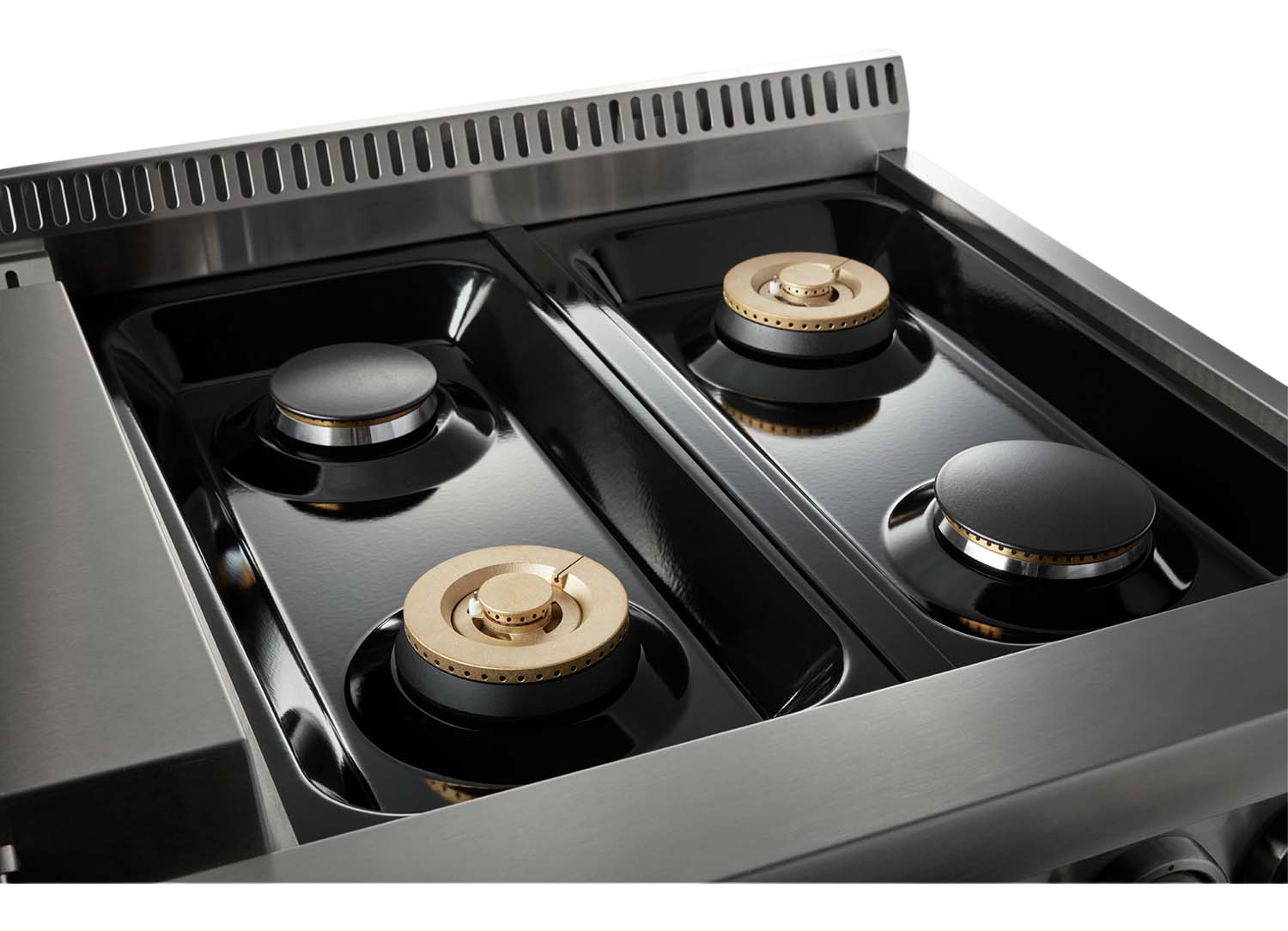 Thor Kitchen 48 Inch Professional Dual Fuel Liquid Propane Range in Stainless Steel - Model HRD4803ULP-R (Renewed)