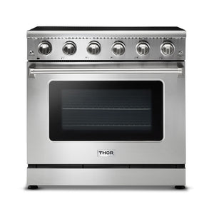 36 Inch Electric Range - Professional