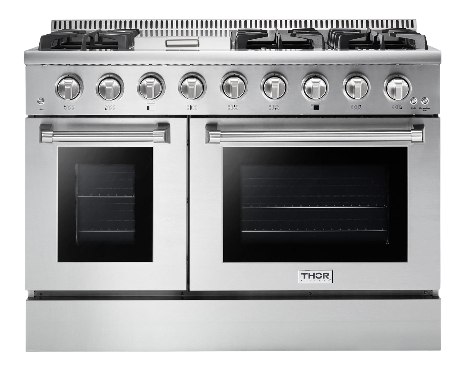 Buy 48 Inch Stainless Steel Dual Fuel Gas Range (HRG4808U) | Thor Buy 48 Inch Stainless Steel Dual Fuel Gas Range (HRG4808U) | Thor