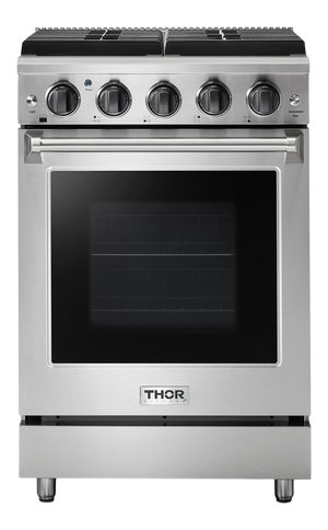 THOR Kitchen 24-Inch Gas Range - LRG2401U