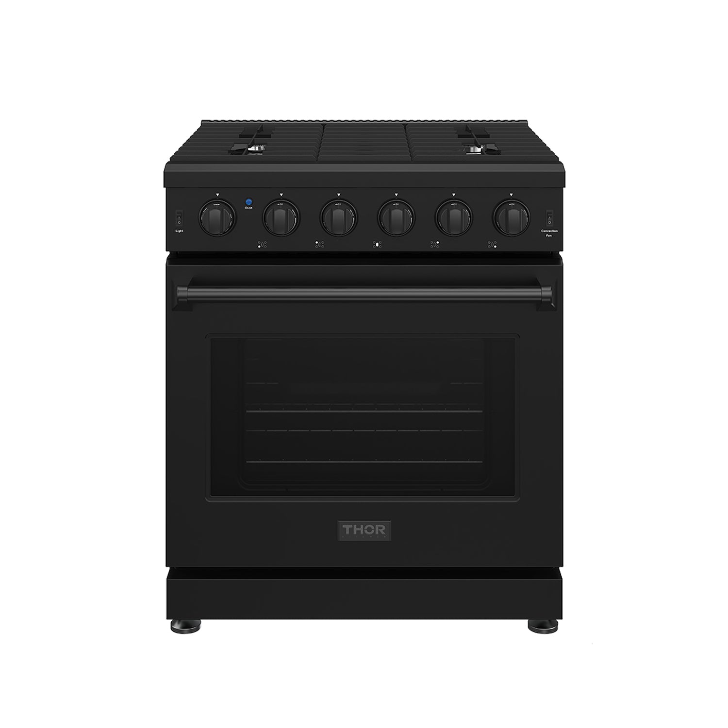 30 Inch Professional Liquid Propane Range in Black