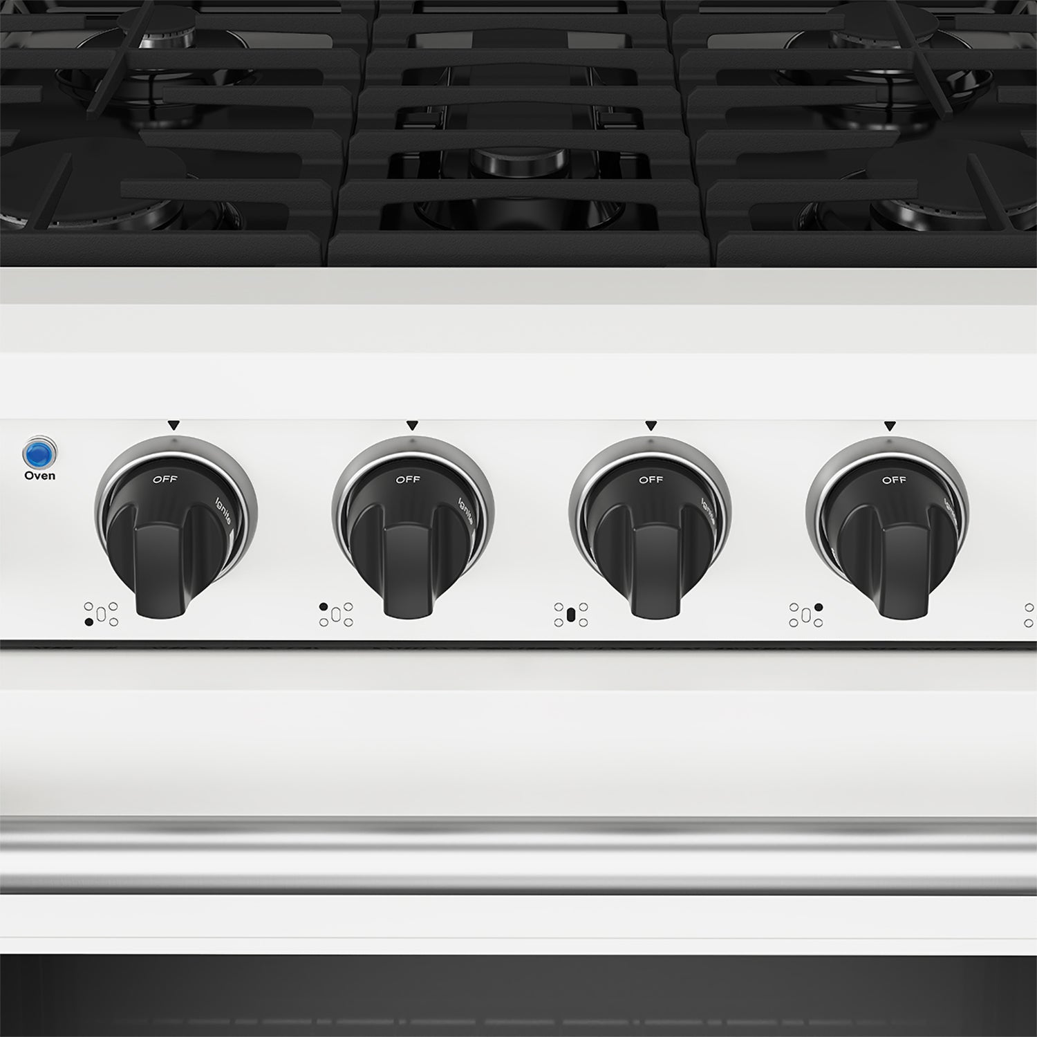 30 Inch Professional Liquid Propane Range in White