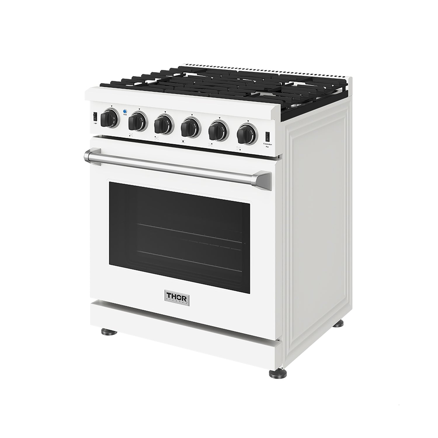 30 Inch Professional Liquid Propane Range in White