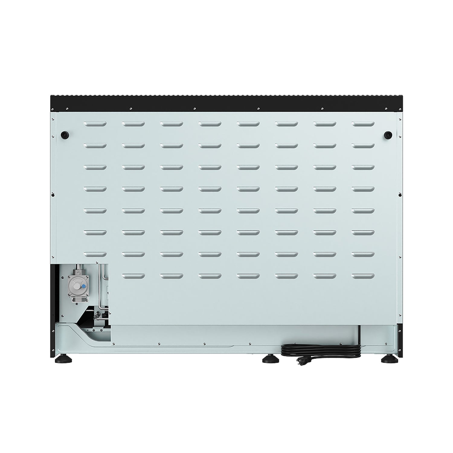 48 Inch Professional Gas Range in Black