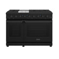 48 Inch Professional Liquid Propane Range in Black