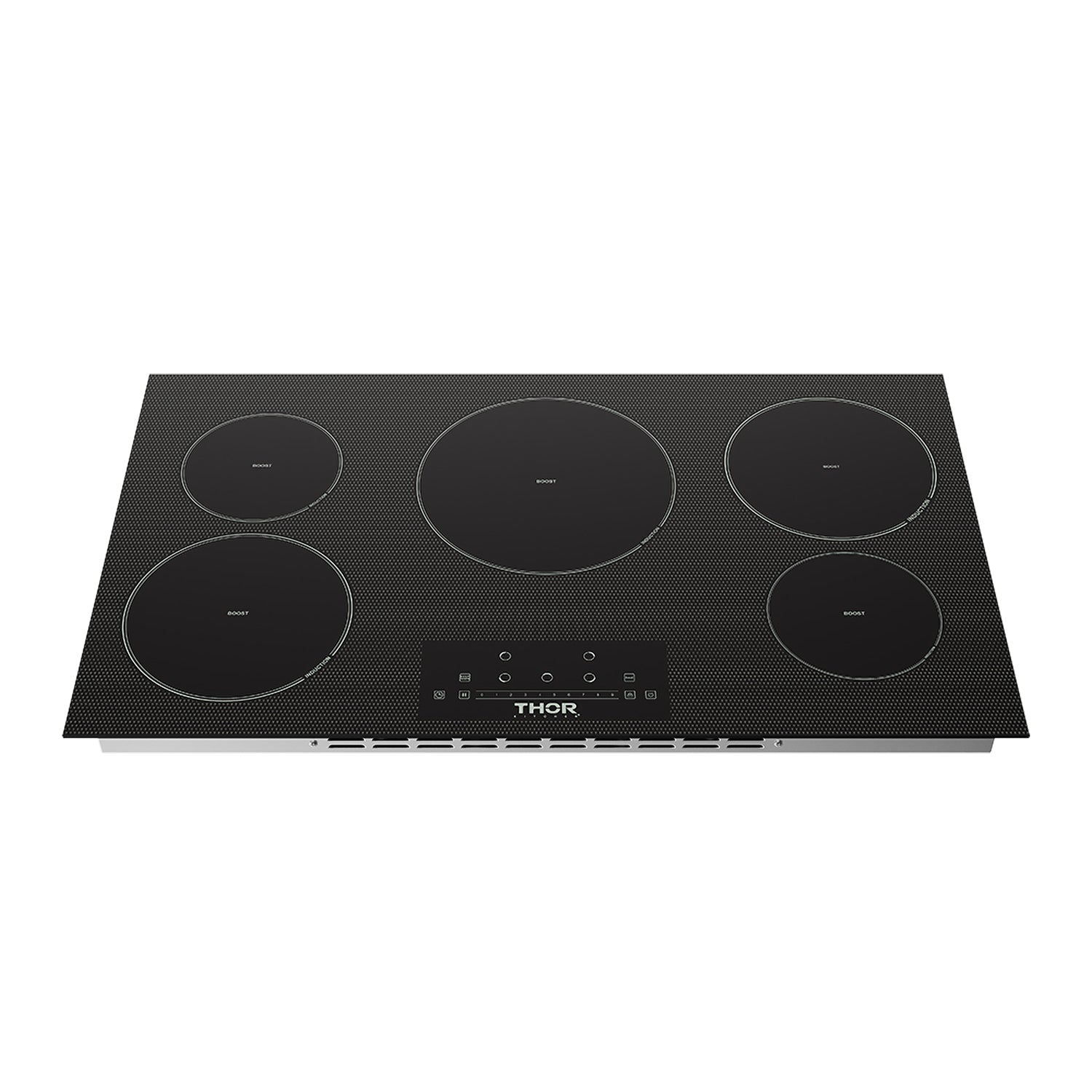 36 Inch 5-Element Induction Cooktop in Black with Touch Controls