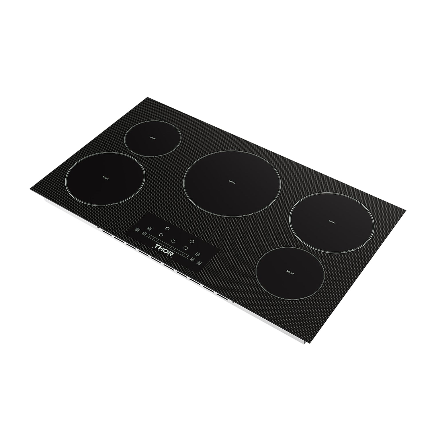 36 Inch 5-Element Induction Cooktop in Black with Touch Controls