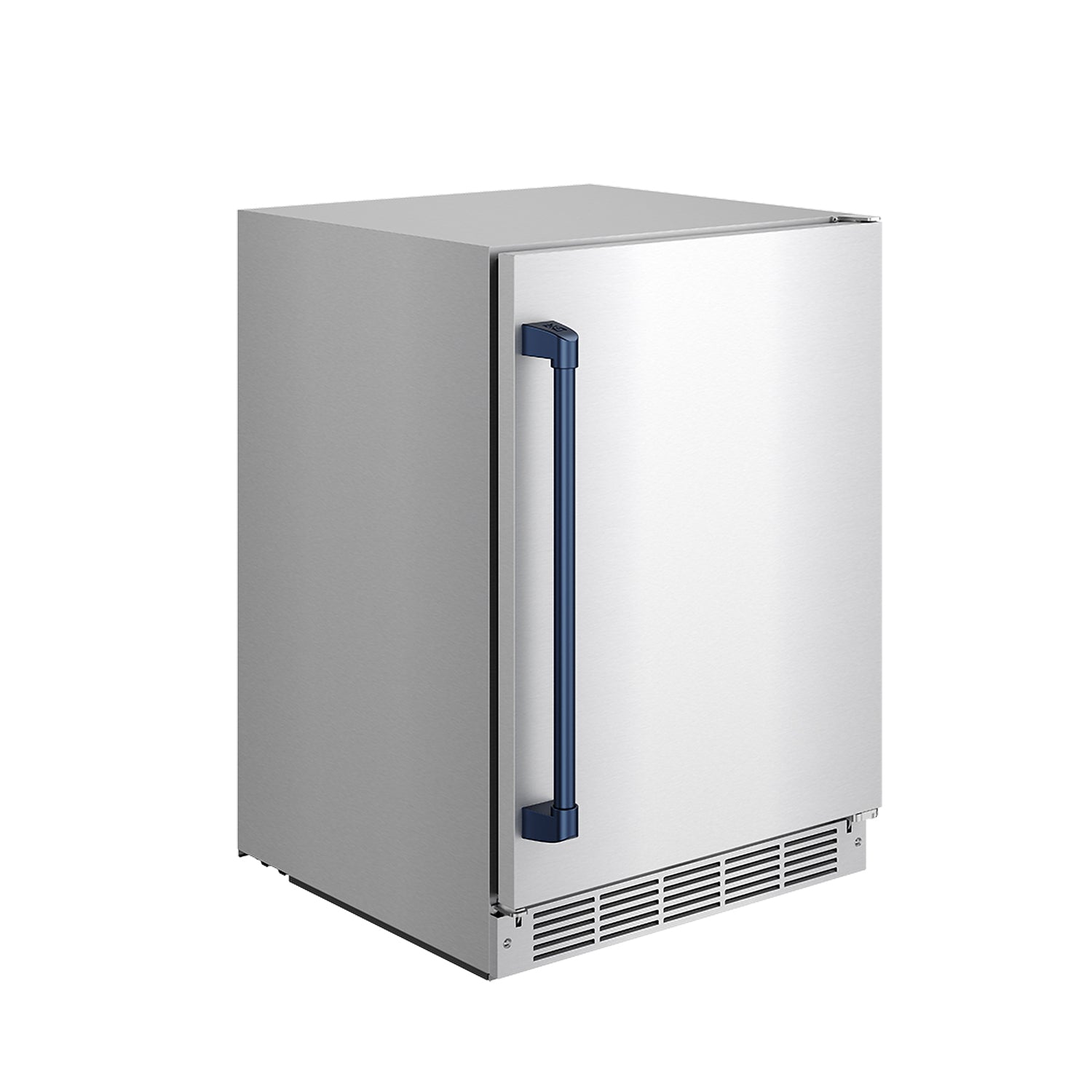 Gordon Ramsay Collection 24 Inch Outdoor Undercounter Beverage Cooler in Stainless Steel/Blue