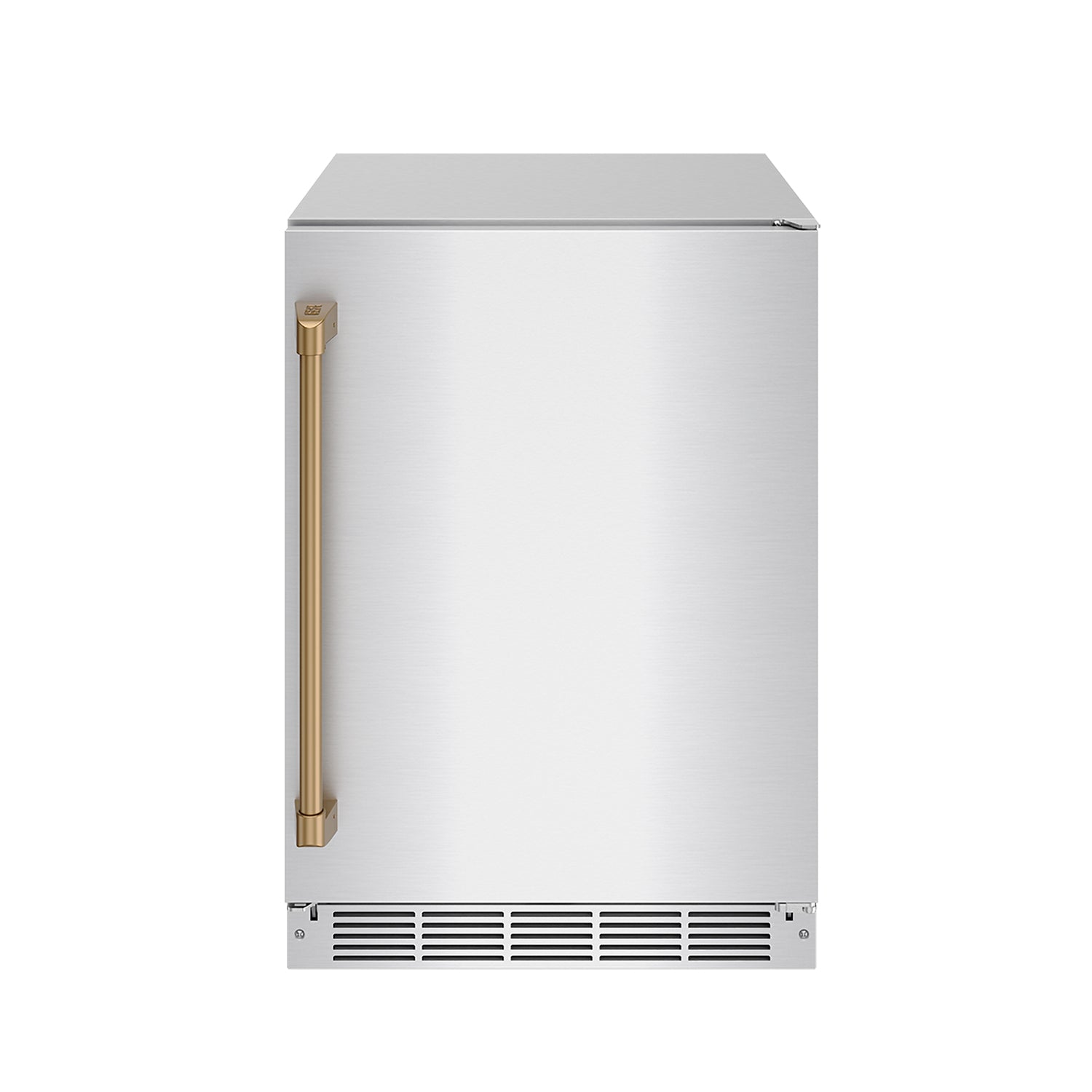Gordon Ramsay Collection 24 Inch Outdoor Undercounter Beverage Cooler in Stainless Steel/Bronze