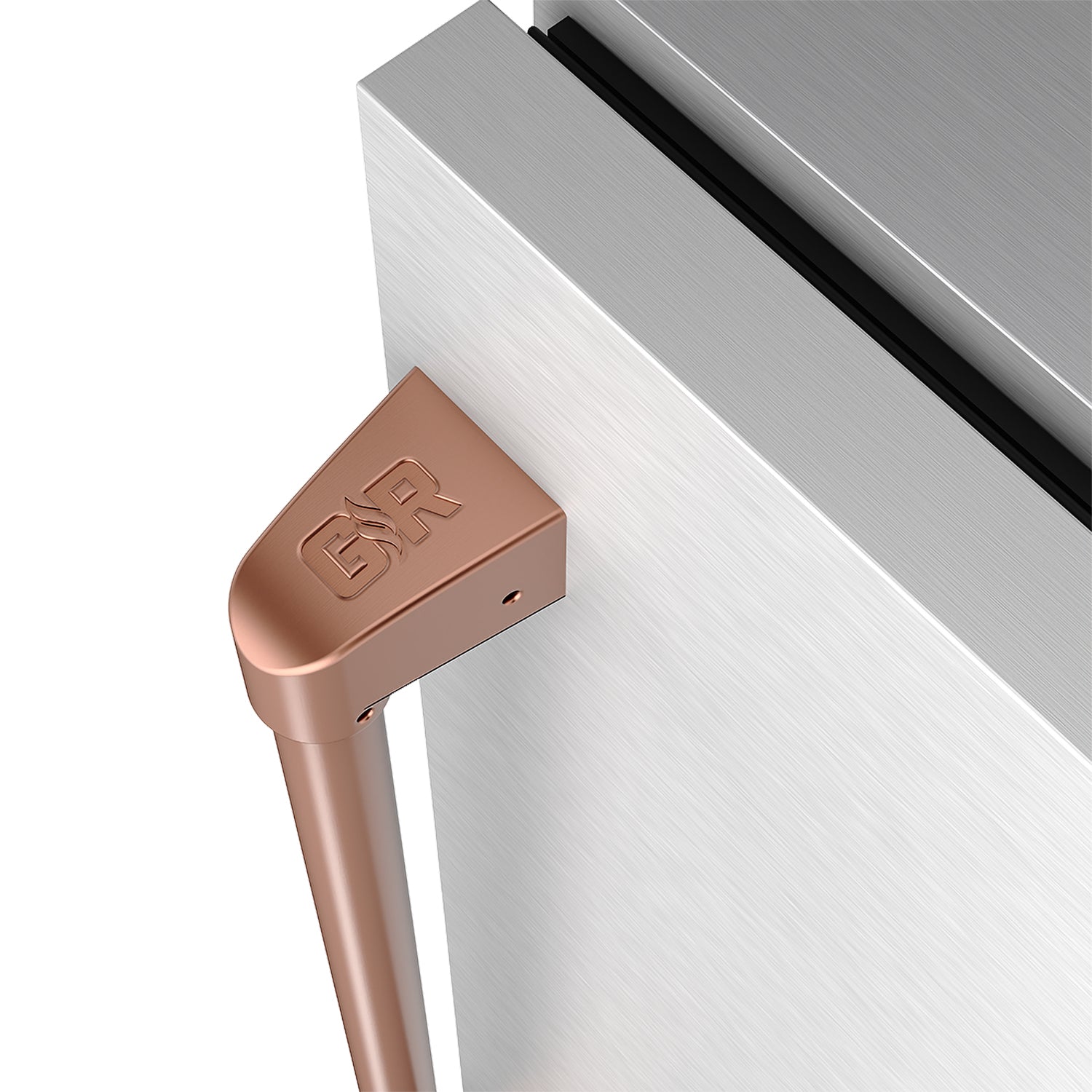 Gordon Ramsay Collection 24 Inch Outdoor Undercounter Beverage Cooler in Stainless Steel/Rose Gold