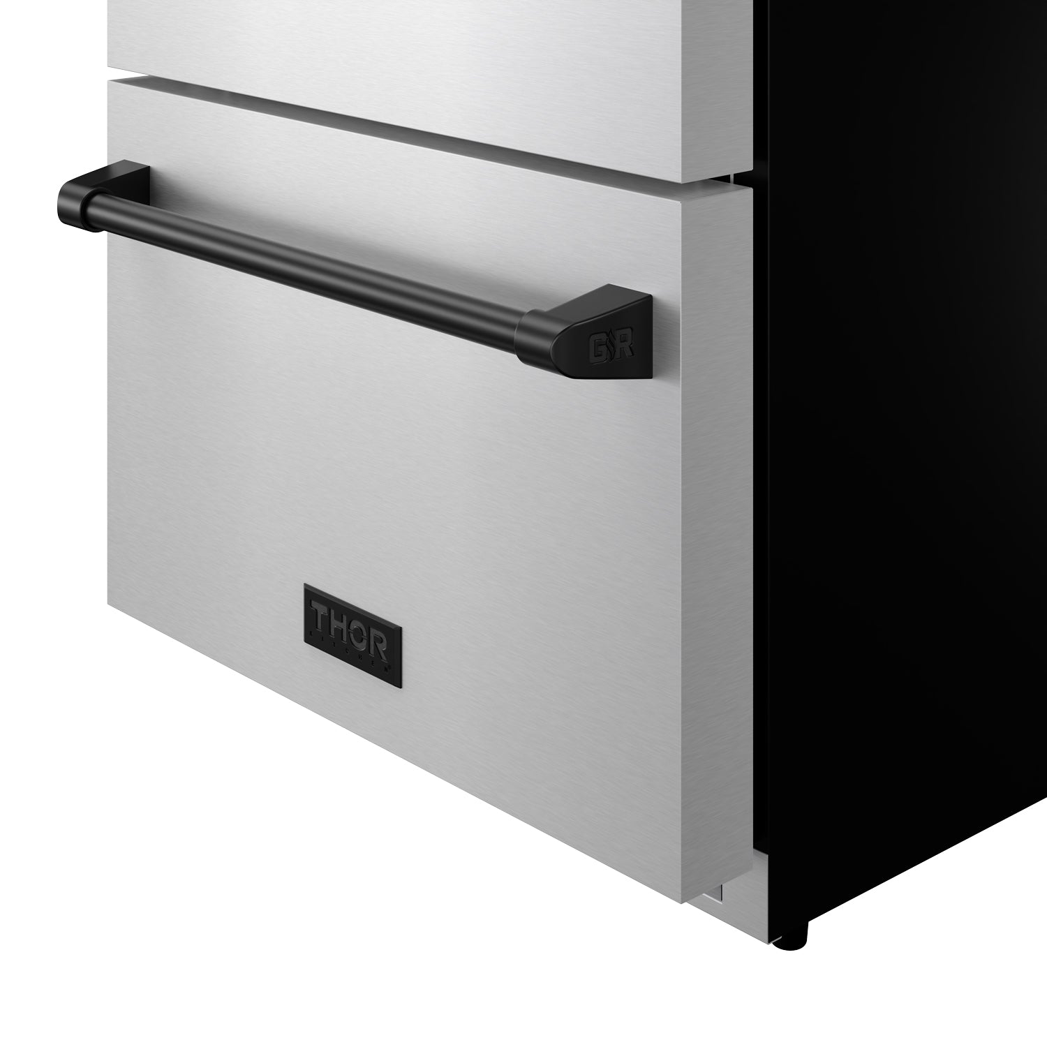 24" Undercounter Built-In or Freestanding Drawer Refrigerator – Stainless Steel/Black | Gordon Ramsay Series