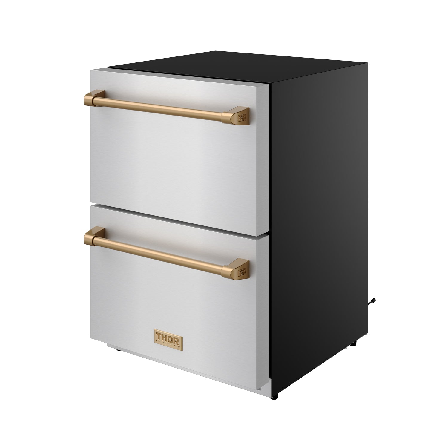 24″ Undercounter Built-In / Freestanding Drawer Freezer – Stainless Steel/Bronze | Gordon Ramsay Series