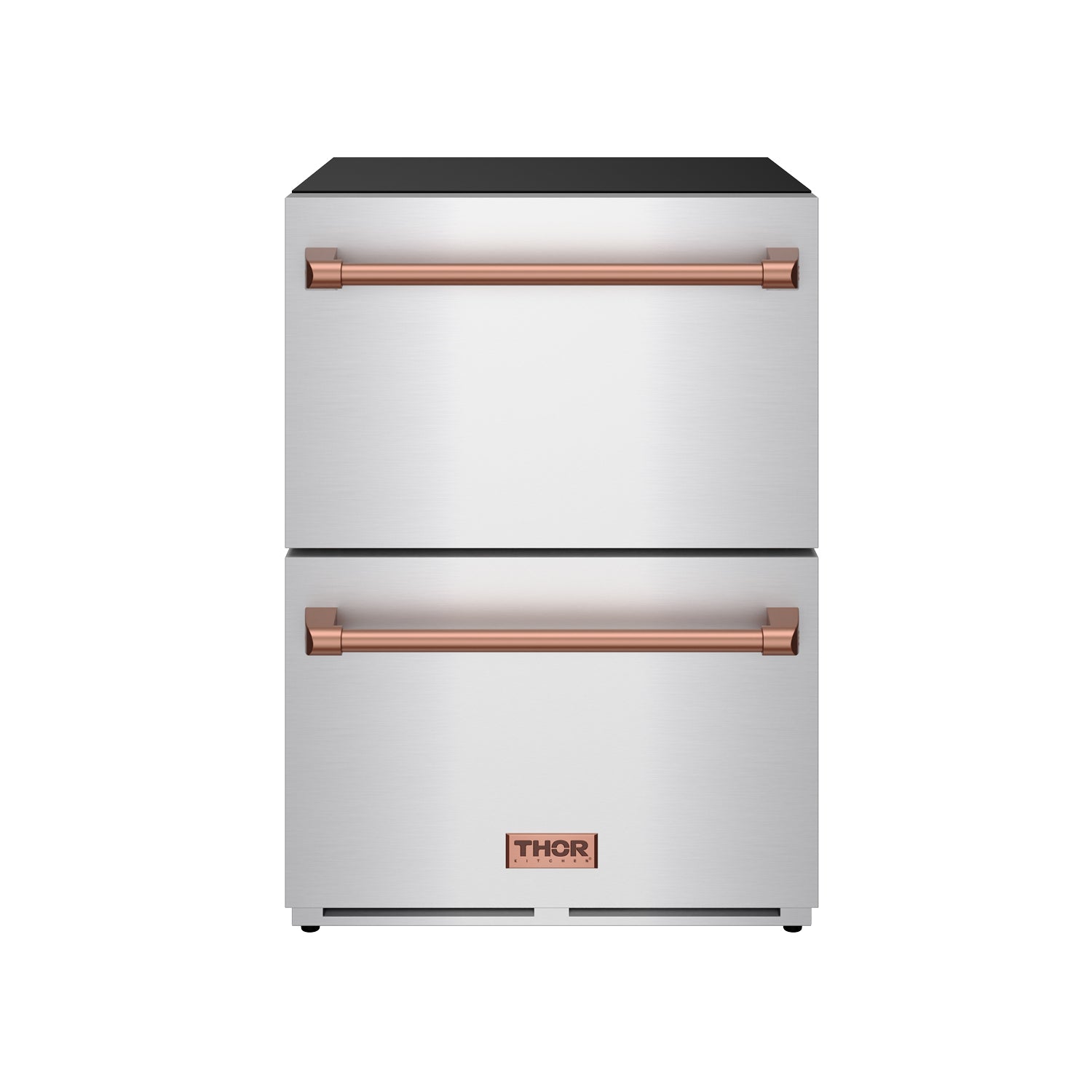 24" Undercounter Built-In or Freestanding Drawer Refrigerator – Stainless Steel/Rose Gold | Gordon Ramsay Series