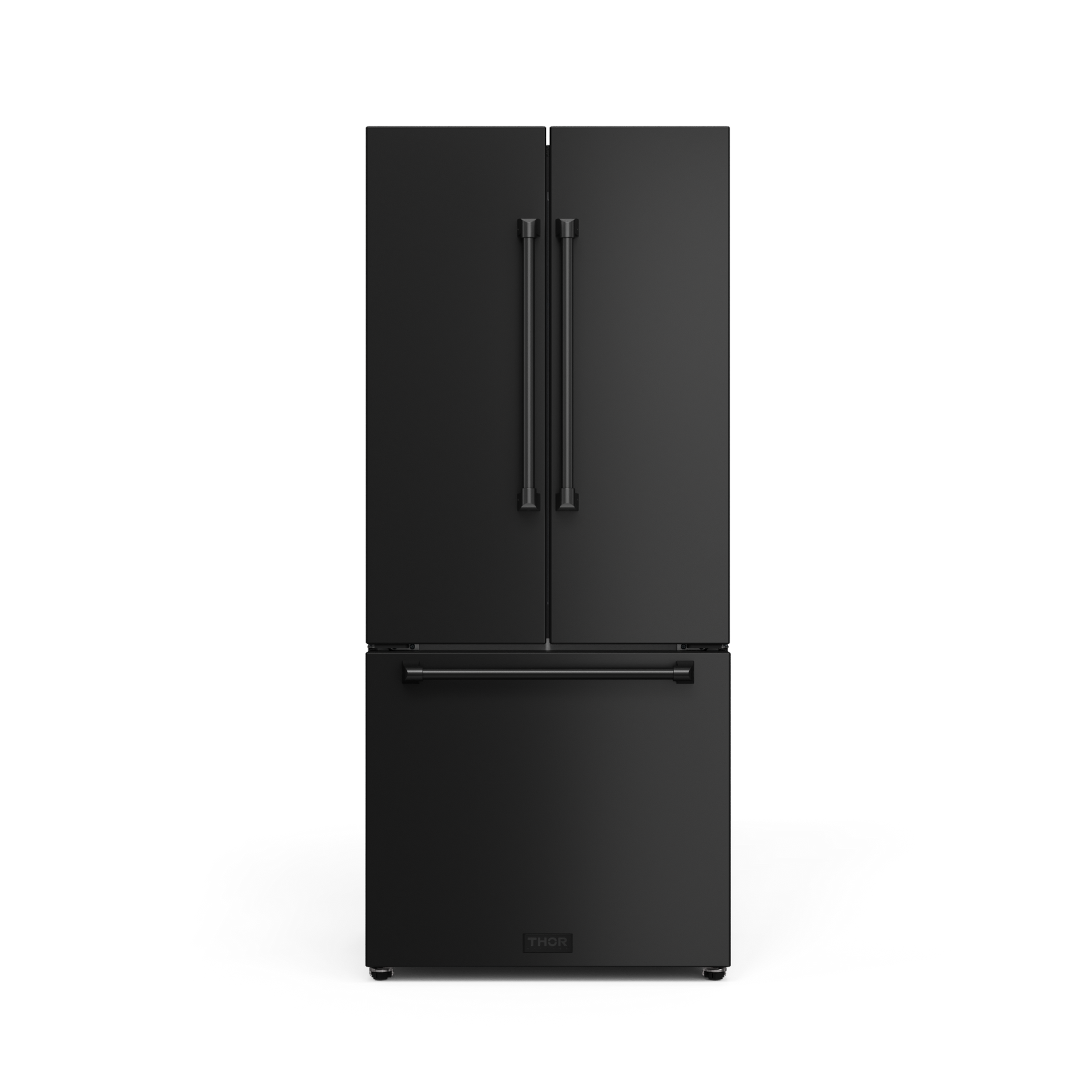 30-Inch Black/Navy Blue Counter Depth French Door Refrigerator