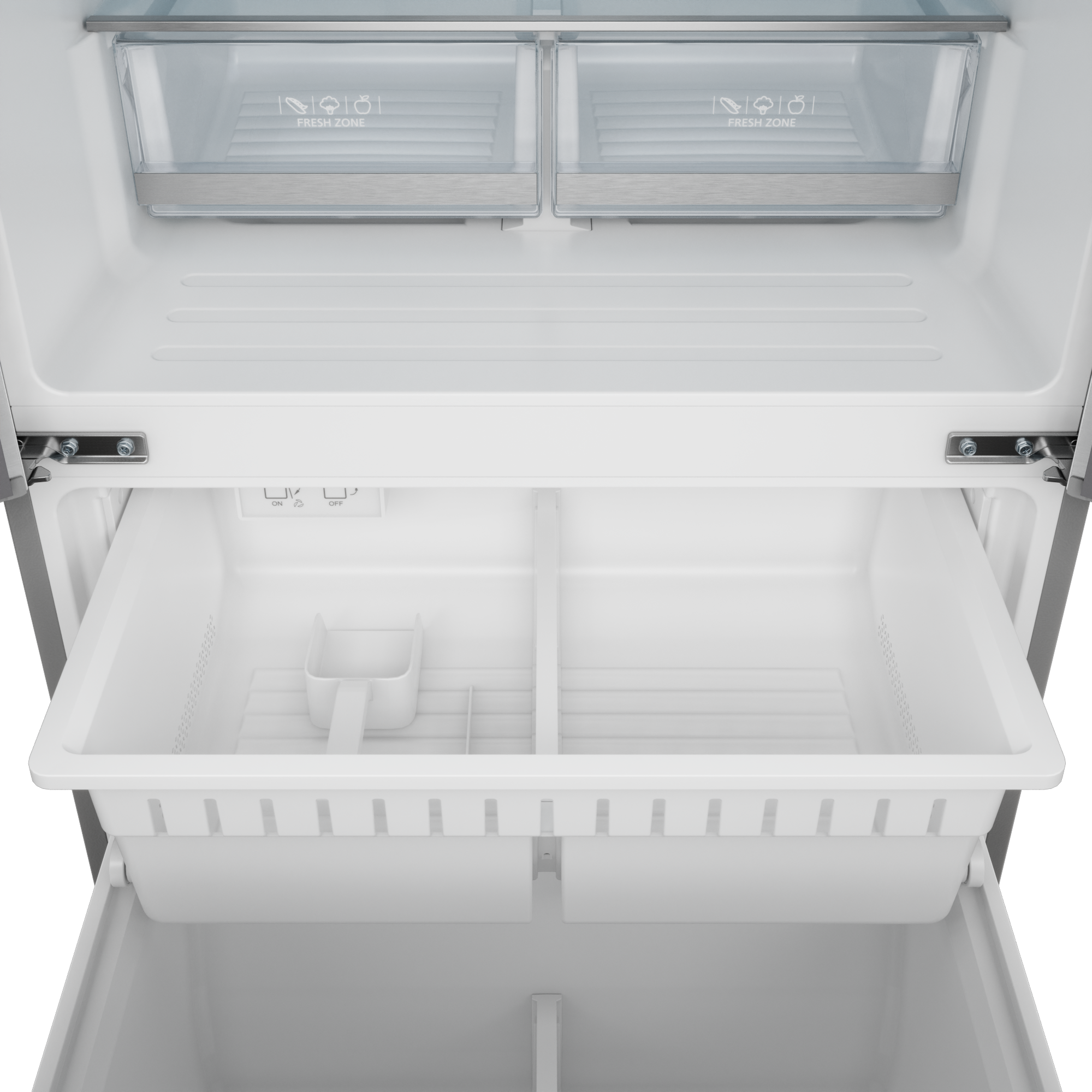 30 Inch 17.5 cu ft French Door Counter Depth Refrigerator with Ice Maker in Stainless Steel/Navy Blue | Gordon Ramsay Series – RF3017FFD99-BLU