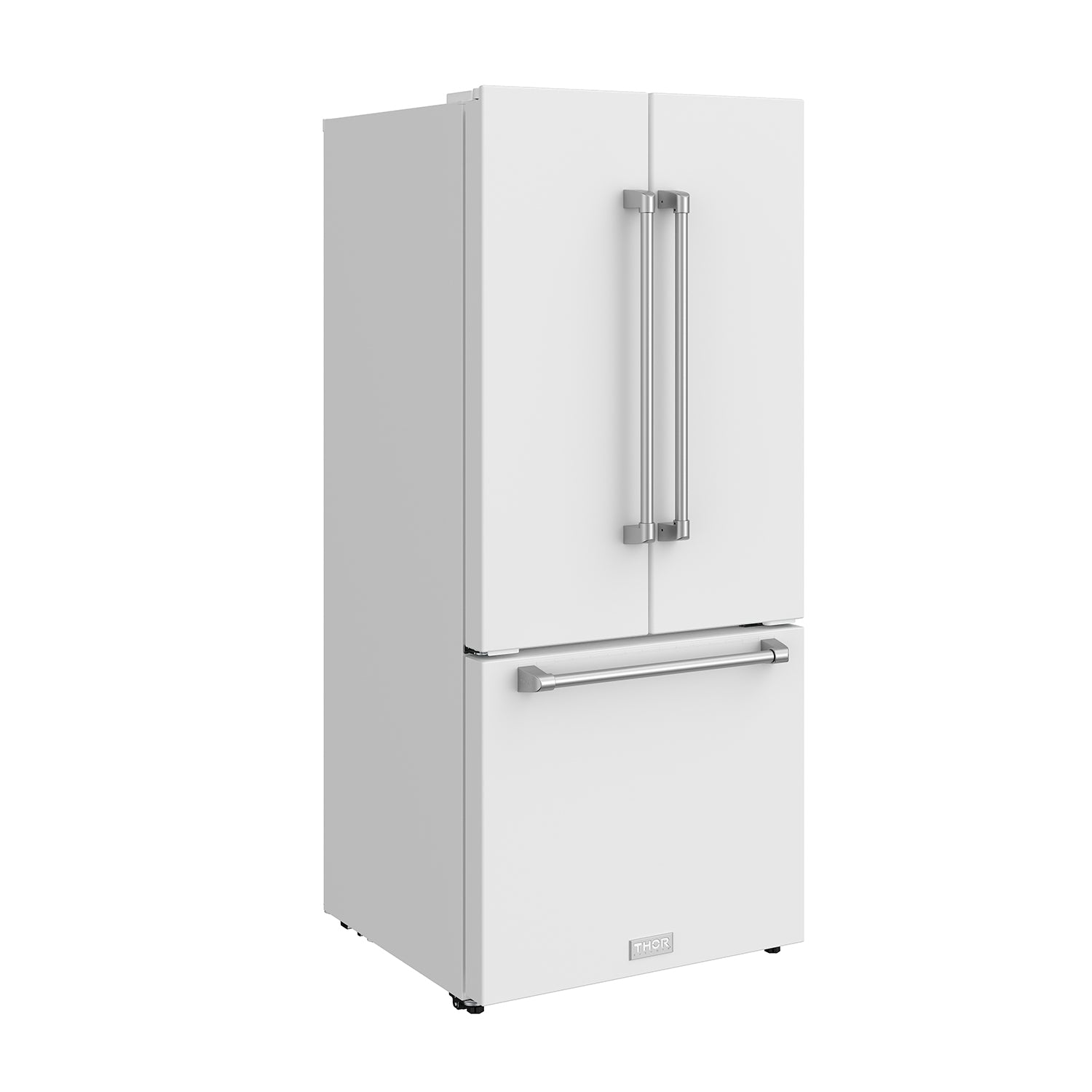 30 Inch Collection French Door Counter Depth Refrigerator with Ice Maker – White | Gordon Ramsay Series