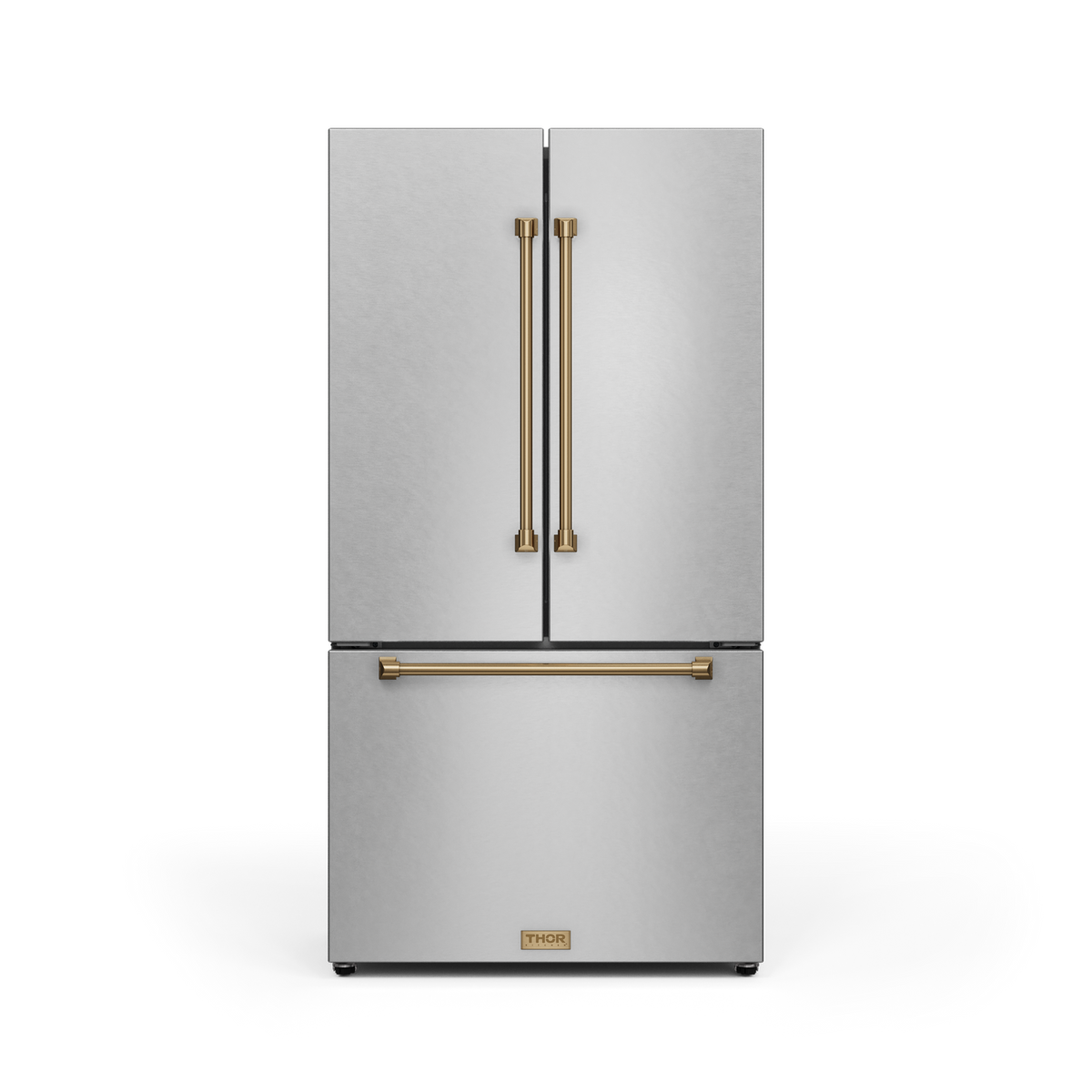 36-Inch Stainless Steel/Bronze French Door Counter Depth