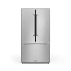 36 Inch 20.3 cu ft French Door Counter Depth Refrigerator with Ice Maker in Stainless Steel | Gordon Ramsay Series