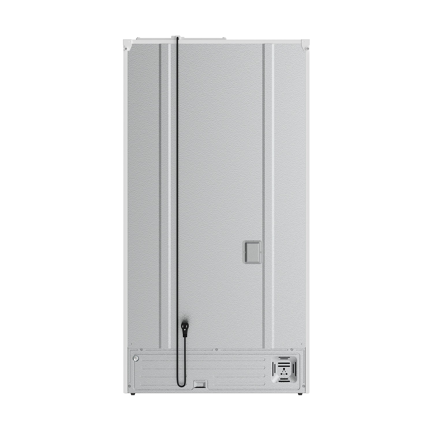 36 Inch French Door Counter Depth Refrigerator with Ice Maker – White/Rose Gold | Gordon Ramsay Series