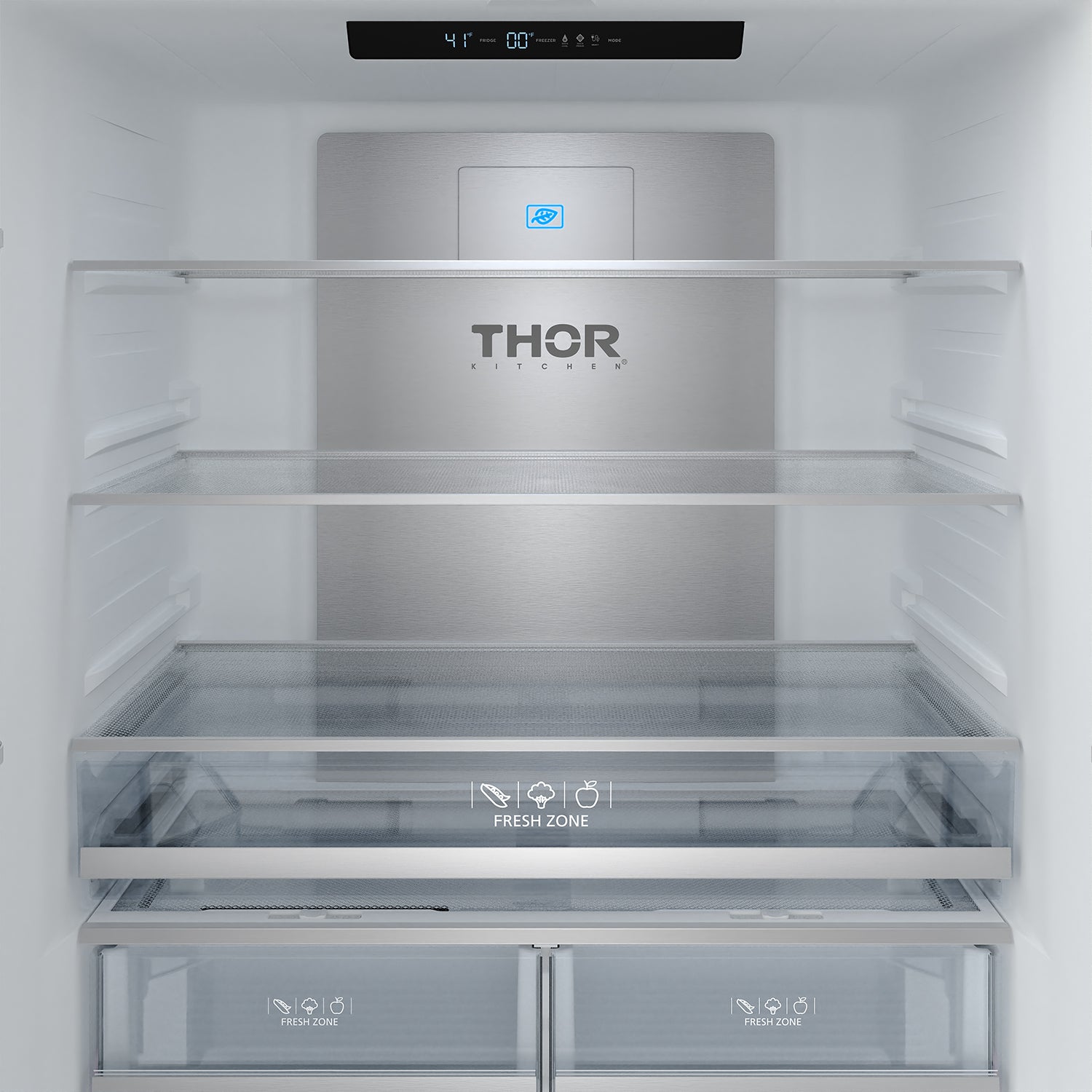 36-Inch White French Door Counter Depth Refrigerator (RF3621CTDW