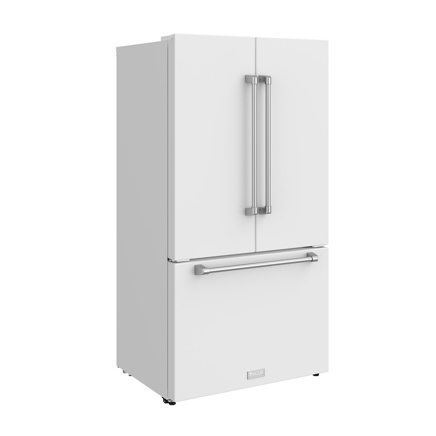 36 Inch Collection French Door Counter Depth Refrigerator with Ice Maker – White | Gordon Ramsay Series