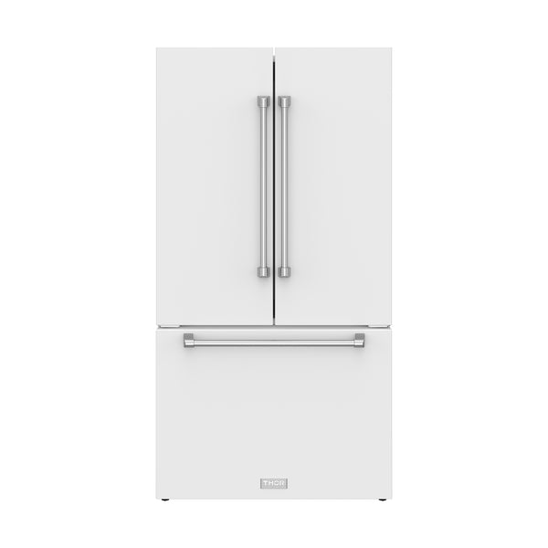 36-Inch White French Door Counter Depth Refrigerator (RF3621CTDW