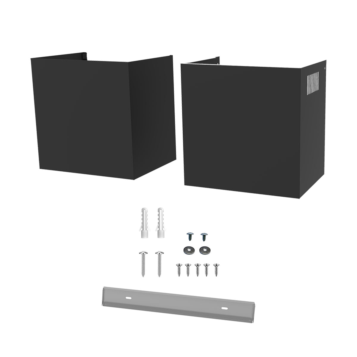 Black Hood Accessory Duct Cover: Compatible with TRH30P/TRH36P/TRH48P Models