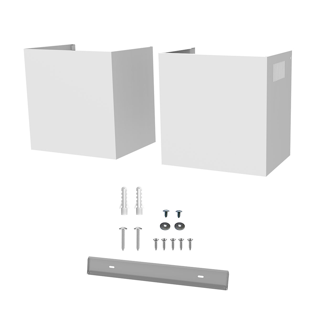 White Hood Accessory Duct Cover: Compatible with TRH30P/TRH36P/TRH48P Models