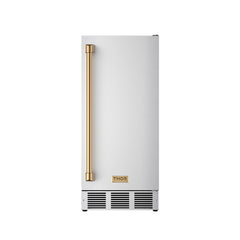 15 Inch Undercounter Built-In/Freestanding Ice Maker in Stainless Steel/Bronze | Gordon Ramsay Series