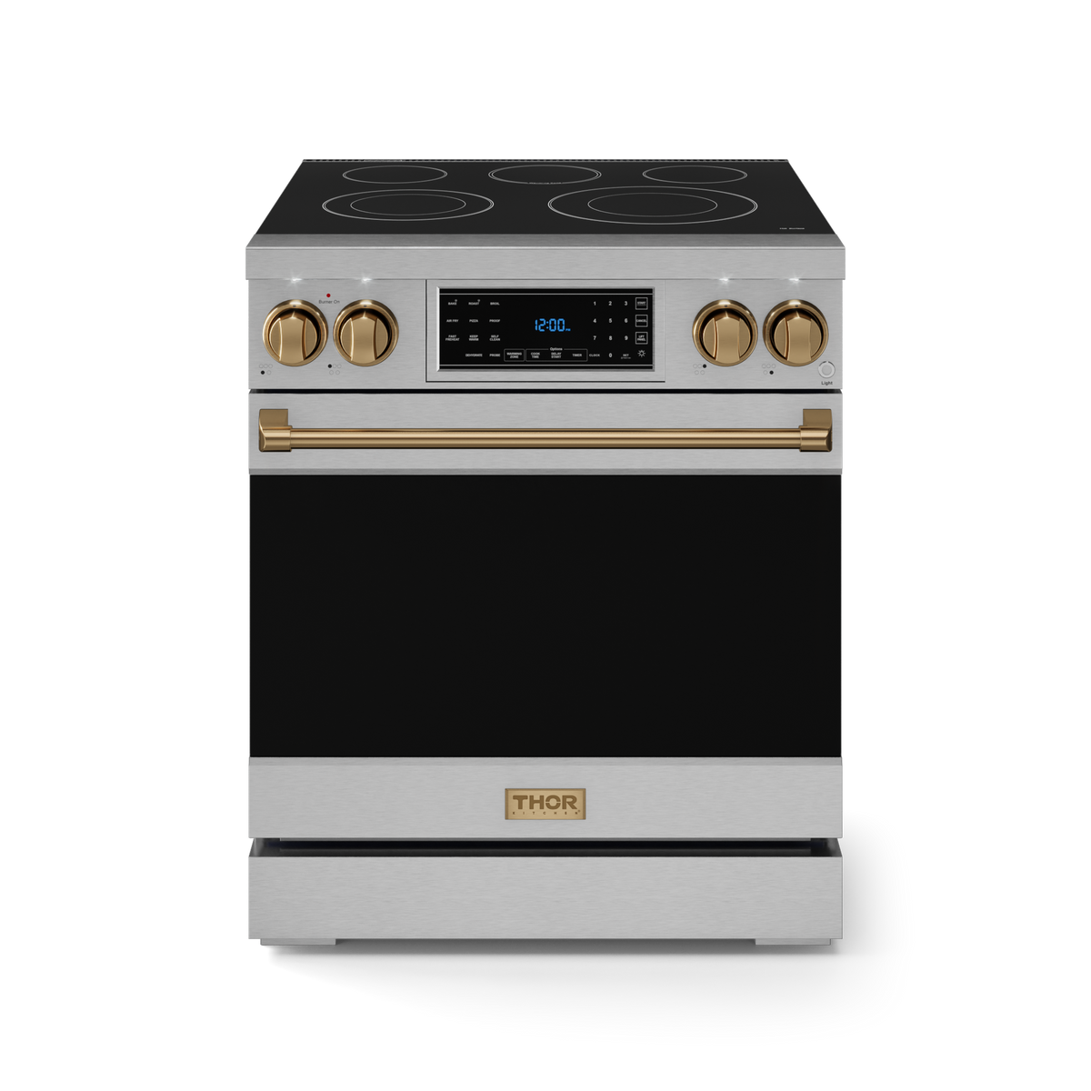 30-Inch Stainless Steel/Bronze Pro-Style Electric Range | Gordon