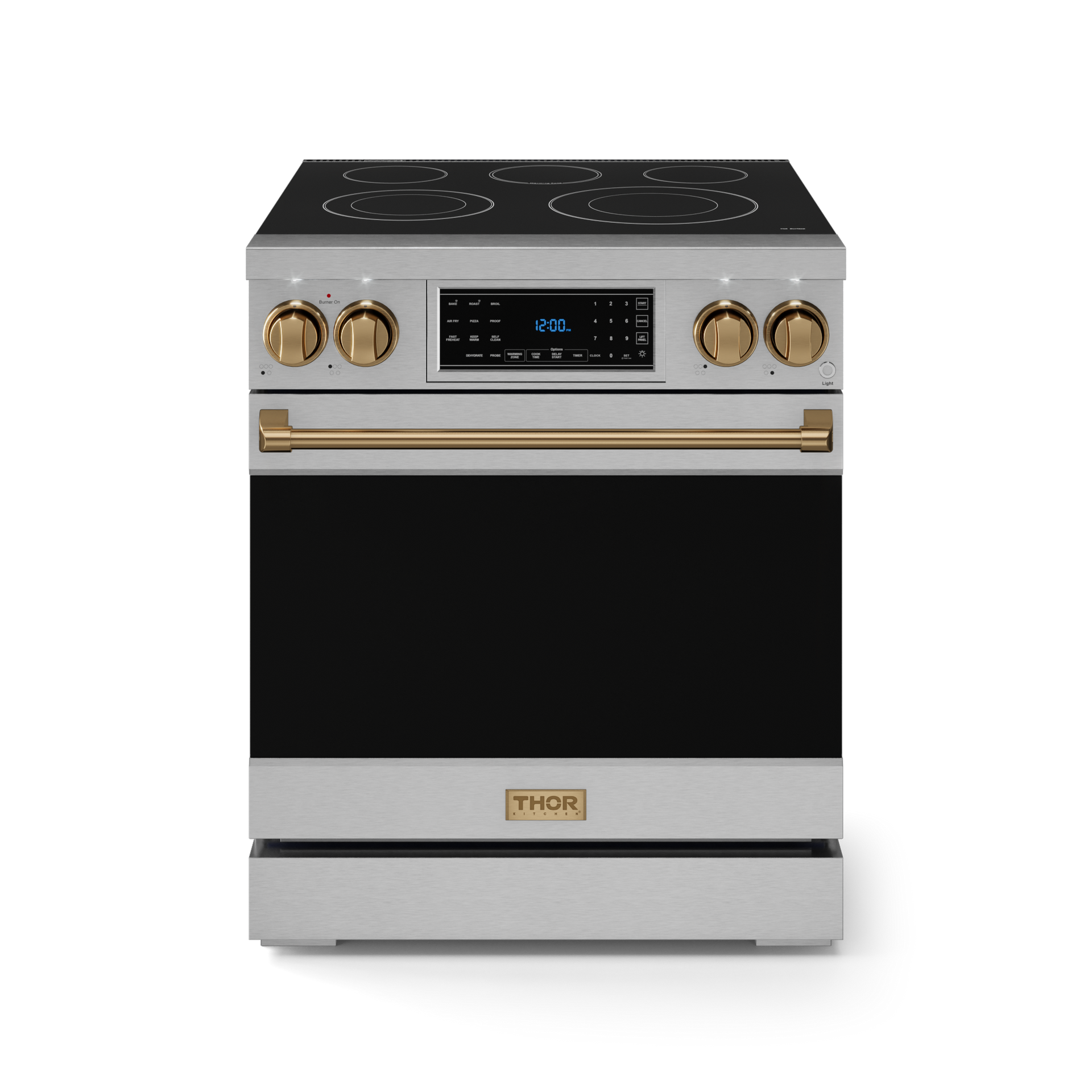 30-Inch Stainless Steel/Bronze Pro-Style Electric Range | Gordon