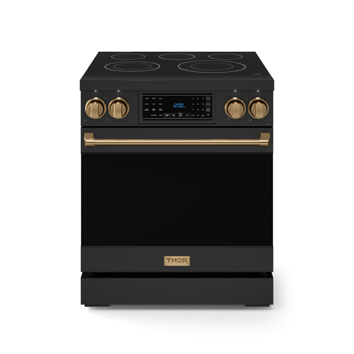30-Inch Black/Bronze Pro-Style Electric Range | Gordon Ramsay ...