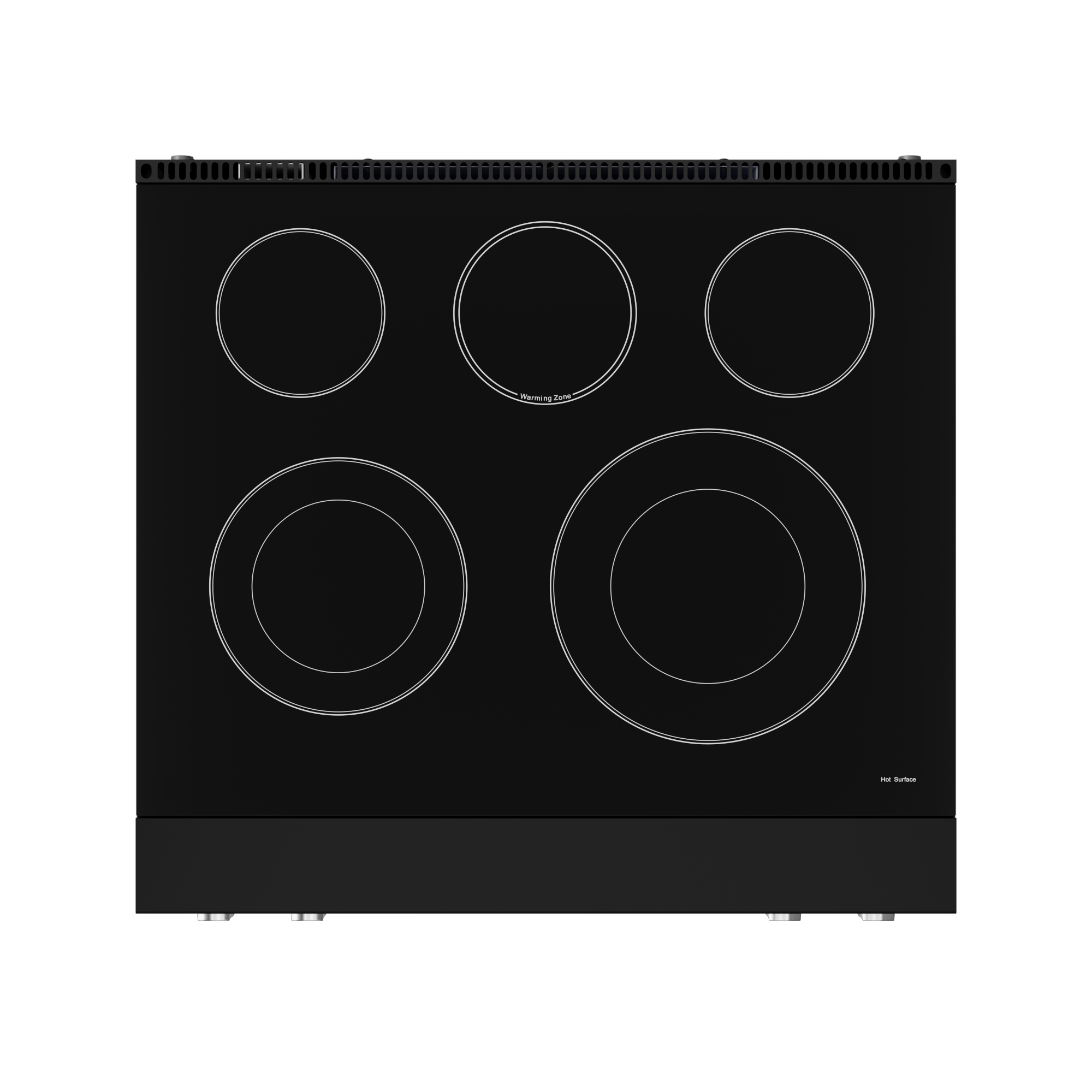 30 Inch Professional Electric Range with Tilt Panel Touch Control in Black/Stainless Steel | Gordon Ramsay Series - RSE30B-SS