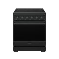 30 Inch Professional Electric Range with Precision Knob Control in Black | Gordon Ramsay Series