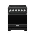 30 Inch Professional Electric Range with Precision Knob Control in Black and Stainless Steel | Gordon Ramsay Series