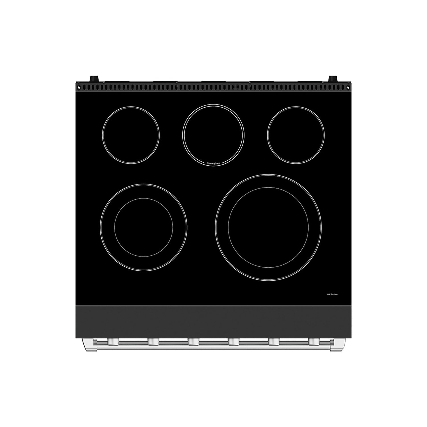 30 Inch Professional Electric Range with Precision Knob Control in Black and Stainless Steel | Gordon Ramsay Series