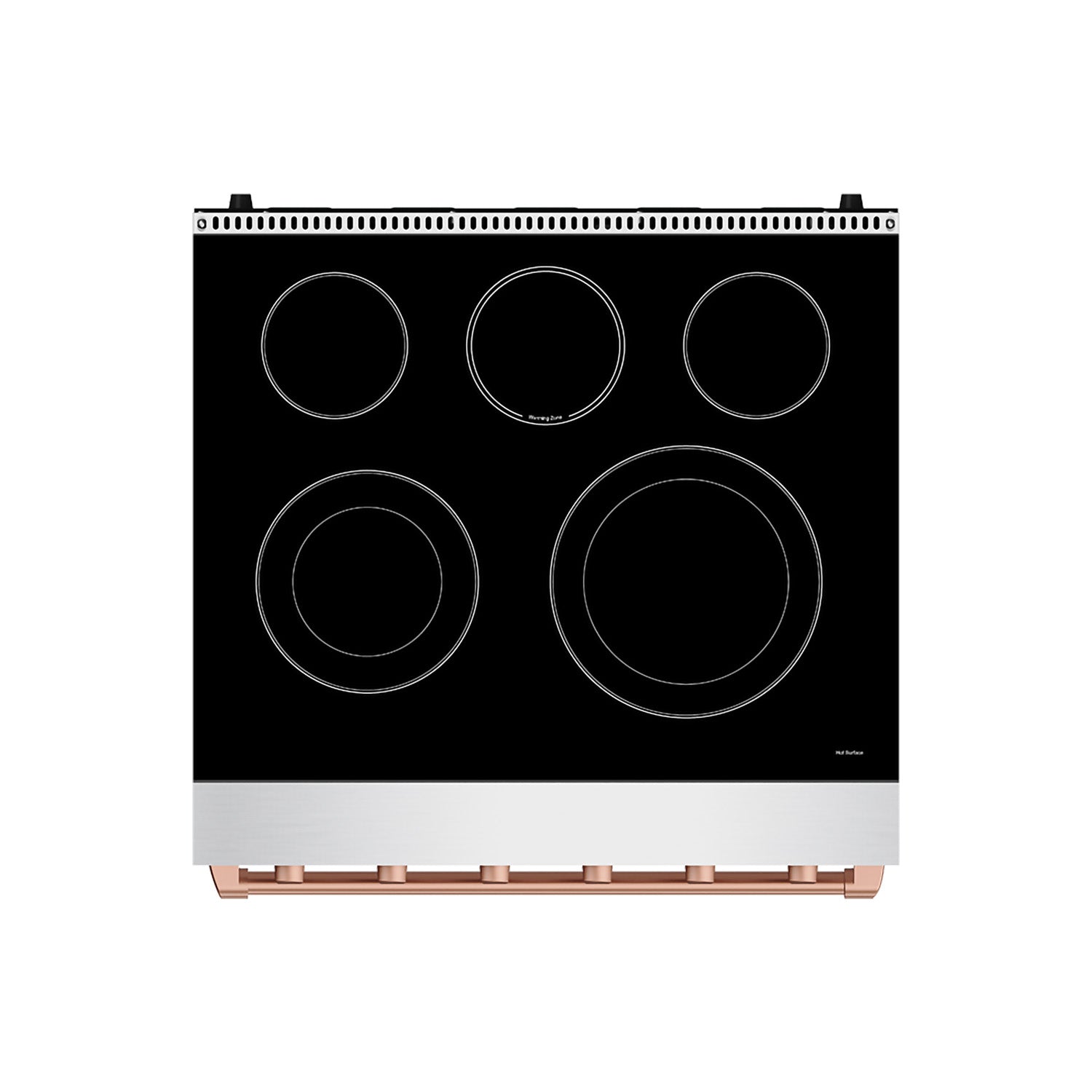 30 Inch Professional Electric Range with Precision Knob Control in Stainless Steel and Rose Gold | Gordon Ramsay Series