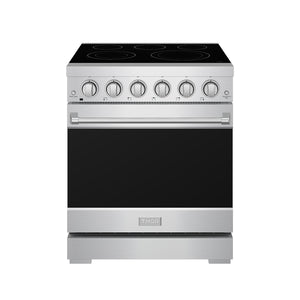 30 Inch Professional Electric Range with Precision Knob Control in Stainless Steel | Gordon Ramsay Series